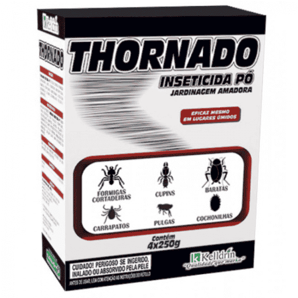 Kelldrin Thornado Inseticida Pó (4x250 Gr) 1 Kg