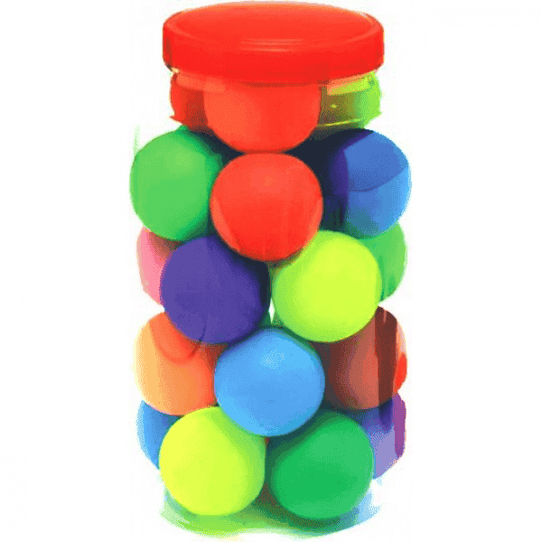 Lider Pet Brinq Bola Brilhante Pote c/12 unid