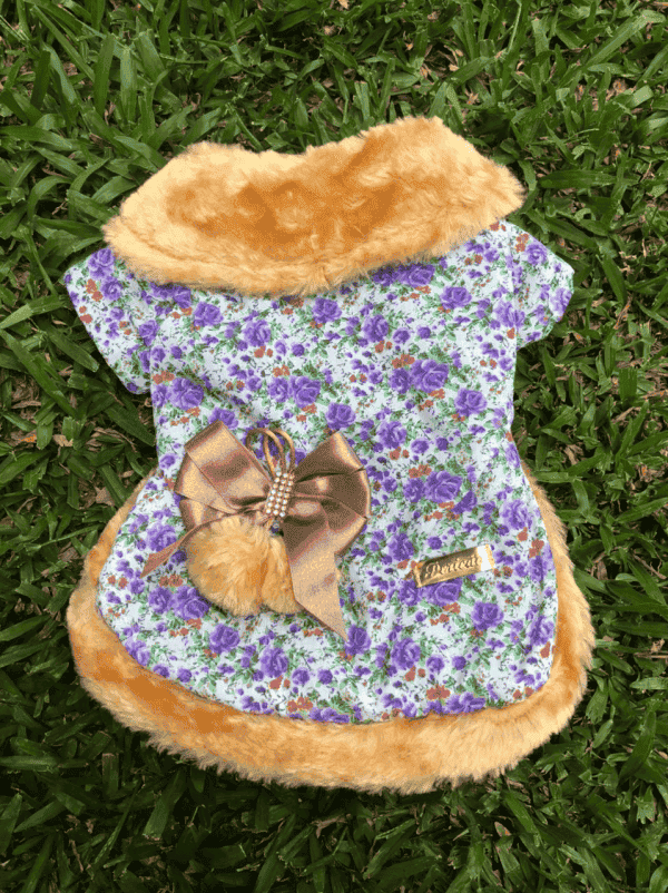 Vestido Princesa c/Pele REF 917