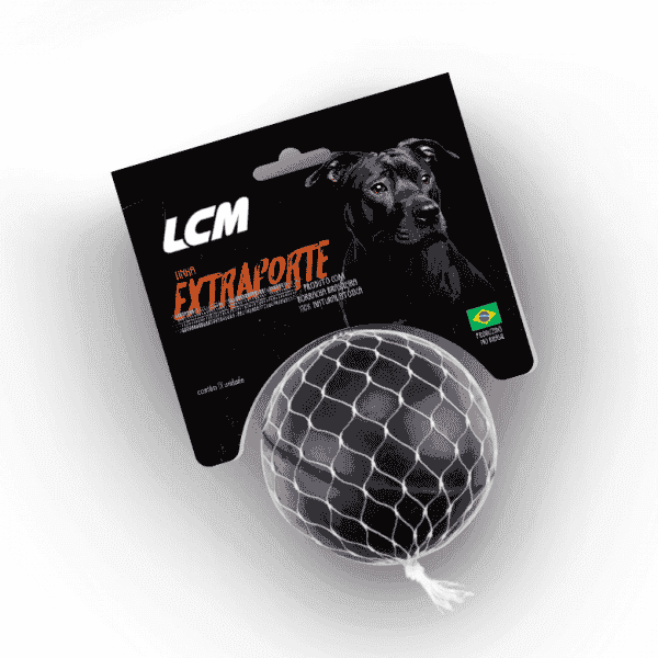 Lcm Brinq Bola Borracha Maciça Extra Forte M REF DG315
