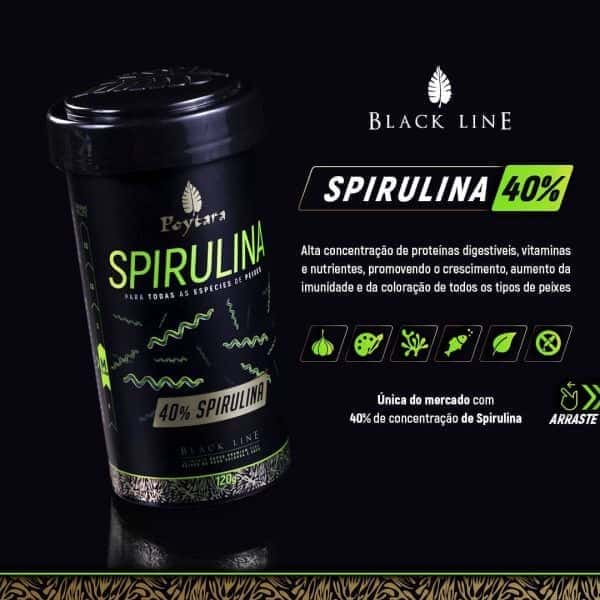 Poytara Spirulina Black Line M 45/120 Gr