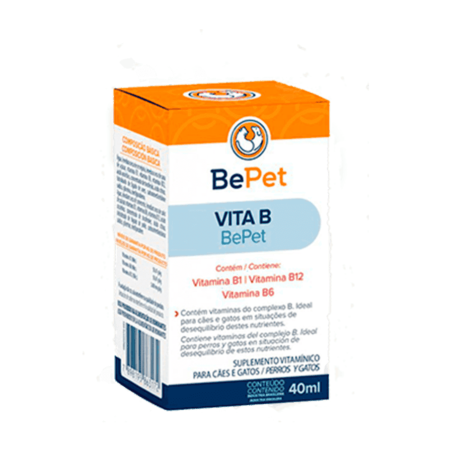 Bepet Vita B 40 Ml | Bepê Distribuidora