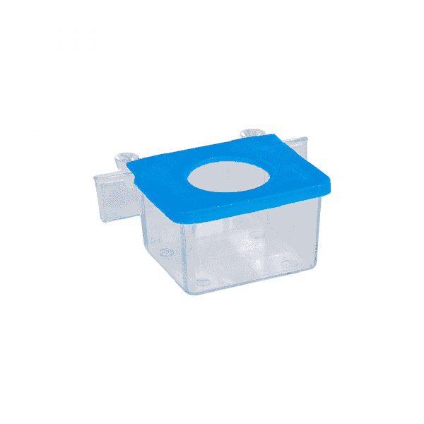 Jelplast Comedouro 1 Furo Cristal c/Gancho c/12 unid REF 200
