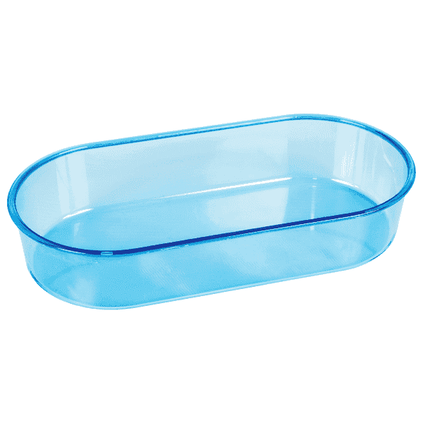 Jelplast Banheira Oval Azul GG c/6 unid REF 425