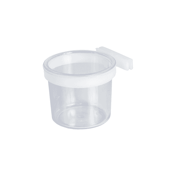 Jelplast Porta Vitamina Cristal Presilha Fechada GG c/12 unid REF 510