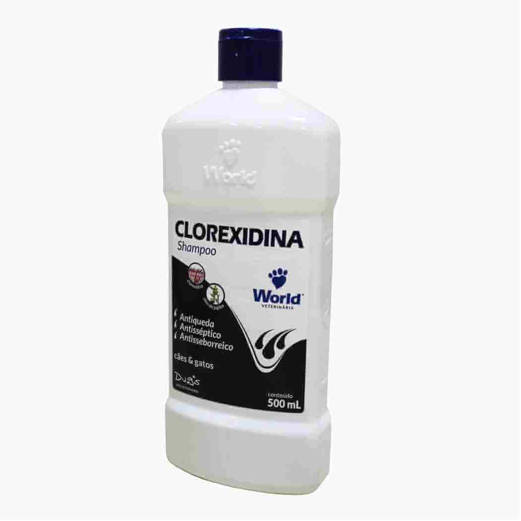 World Shampoo/Cond Dug’s Clorexidina 500 ml/1 LT | Bepê Distribuidora