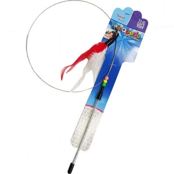 The Pets Brinq Varinha Penacho Circular REF 11063