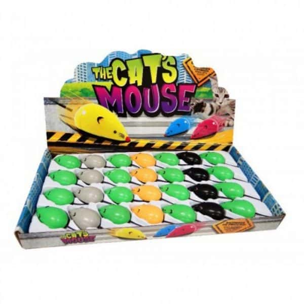 The Pets Ratinho Fricção Cats Mouse c/28 unid REF 10640